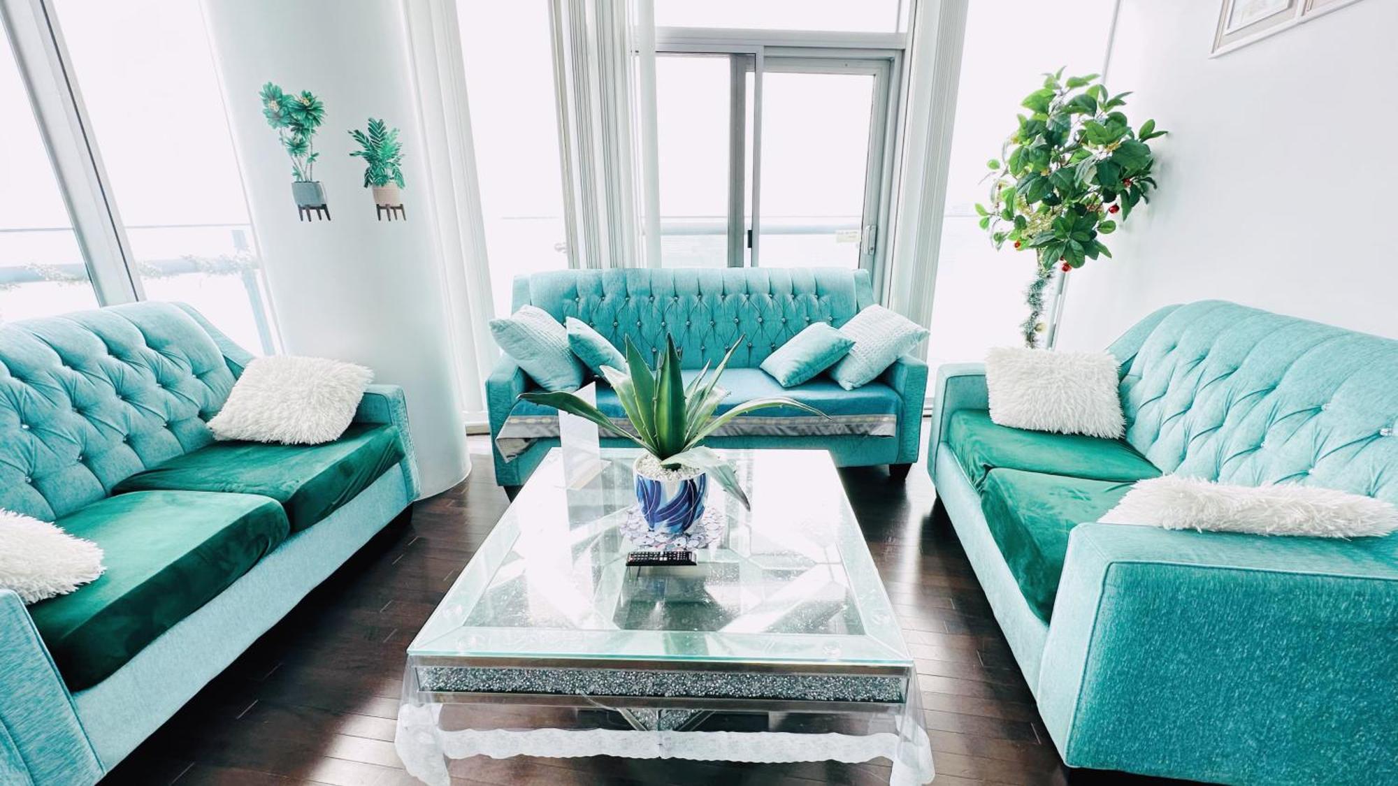 New Superior Lakeview Luxury Top Floor 3-Bedroom Suite On 48Th Floor Торонто Екстер'єр фото